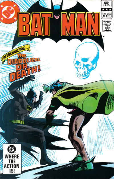Batman 1940 #345 Direct ed. - back issue - $15.00