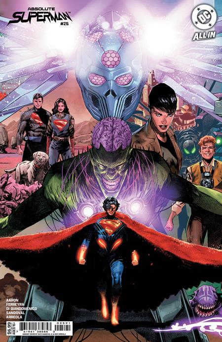 ABSOLUTE SUPERMAN #25 CVR I RAFA SANDOVAL MIDDLE CONNECTING CARD STOCK VAR