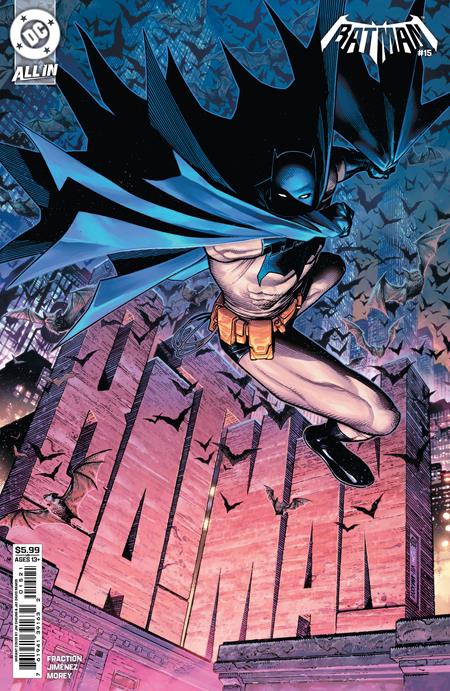 BATMAN #15 CVR B JIM CHEUNG CARD STOCK VAR