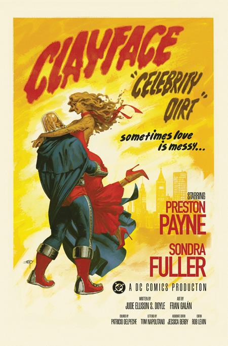 CLAYFACE CELEBRITY DIRT #5 CVR C DAVID TALASKI CARD STOCK VAR (OF 6)