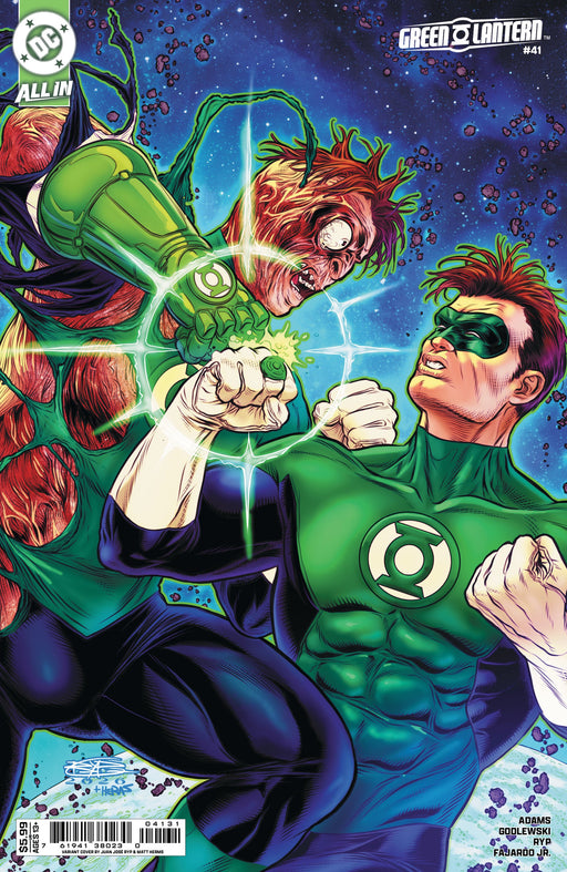 GREEN LANTERN #41 CVR C JUAN JOSE RYP CARD STOCK VAR GREEN LANTERN FIRST LIGHT