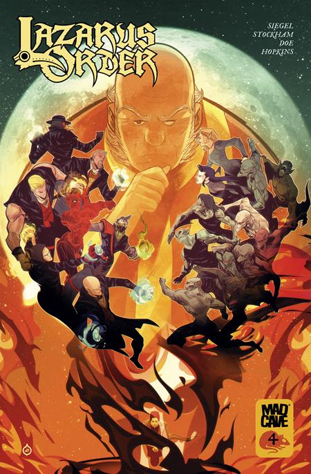 LAZARUS ORDER #4 CVR A JUAN DOE (OF 8)