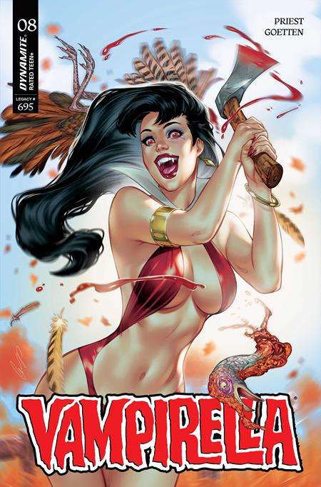 VAMPIRELLA 2026 #8 CVR D ELIAS CHATZOUDIS VAR