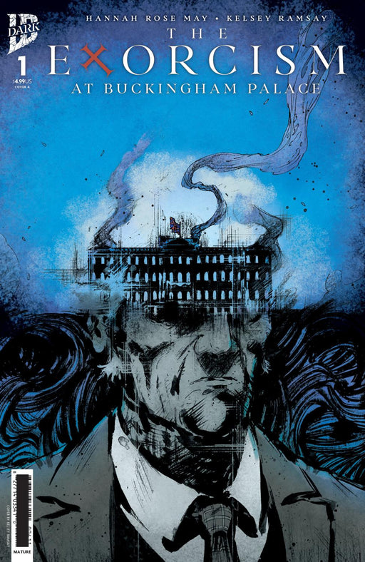 THE EXORCISM AT BUCKINGHAM PALACE #1 COVER A RAMSAY SIGNED BY HANNAH ROSE MAY