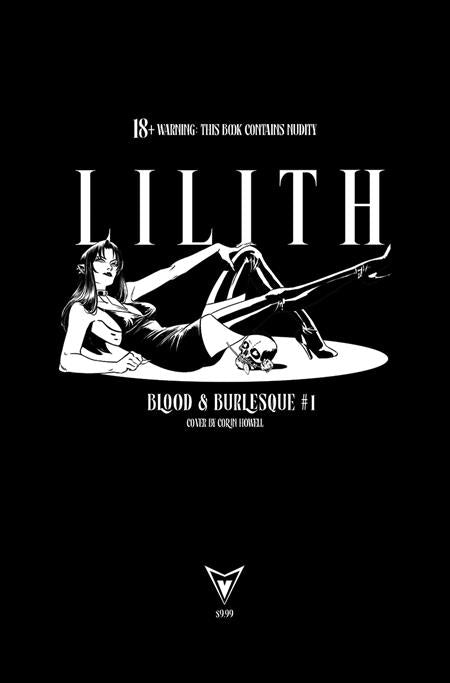 LILITH BLOOD AND BURLESQUE #1 CVR K CORIN HOWELL NSFW BLACK BAG VAR OF 5