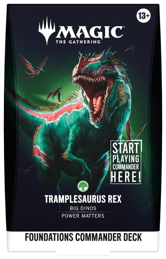 MTG: Foundations Starter Commander Deck - Tramplesaurus Rex