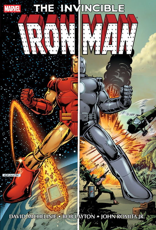 IRON MAN BY MICHELINIE LAYTON AND ROMITA JR OMNIBUS VOL 1 BOB LAYTON COVER NEW PRINTING DM ONLY HC