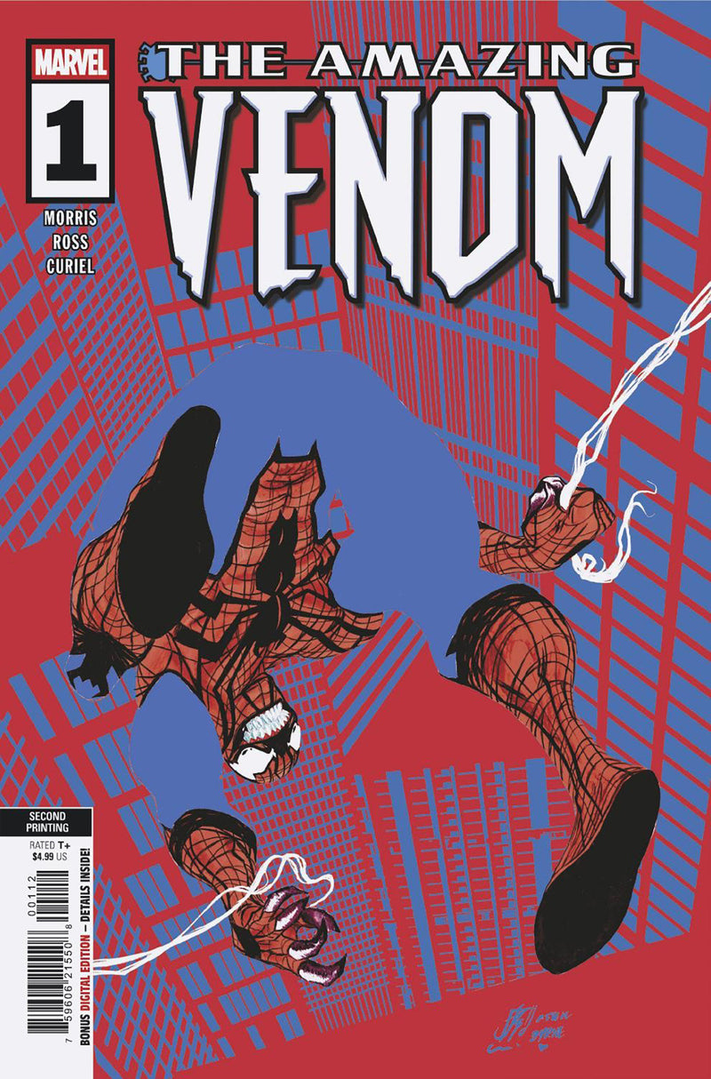 THE AMAZING VENOM #1 STEFANO CASELLI 2ND PRINTING VAR CVR A