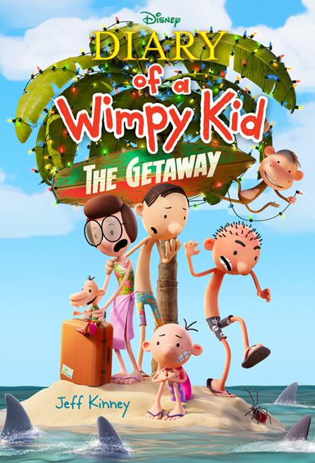 DIARY OF A WIMPY KID ILLUSTRATED NOVEL HC VOL 12 THE GETAWAY SPECIAL DISNEY COVER COLLECTORS EDITION