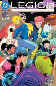 LEGION OF SUPER-HEROES #1 SECOND PRINTING CVR A HAYDEN SHERMAN WRAPAROUND