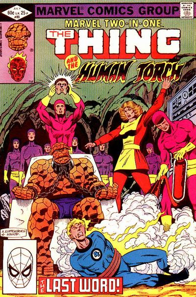 Marvel Two-in-One 1974 #89 Direct ed. - back issue - $2.00