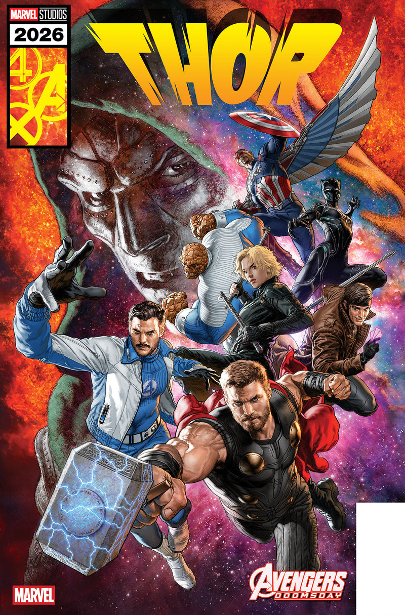 THOR #803 MAURO CASCIOLI MARVEL STUDIOS DOOMSDAY VAR CVR E