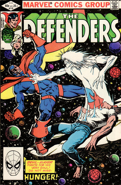The Defenders 1972 #110 Direct ed. - back issue - $3.00