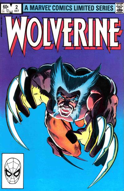 Wolverine 1982 #2 Direct ed. - back issue - $45.00