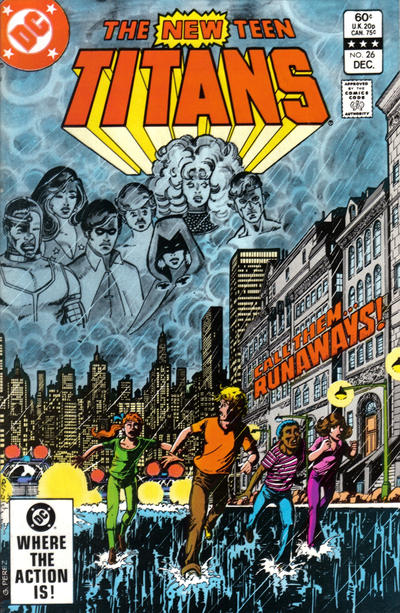 The New Teen Titans 1980 #26 Direct ed. - back issue - $8.00