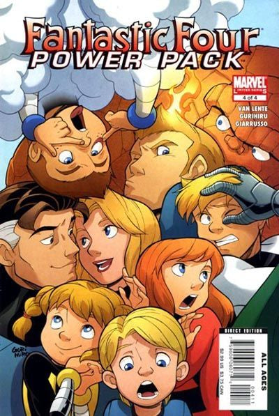 Fantastic Four and Power Pack 2007 #4 - back issue