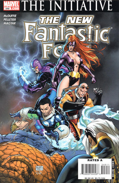 Fantastic Four 1998 #549 Direct Edition - back issue - $3.00