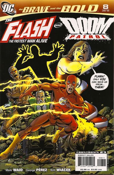The Brave and the Bold 2007 #8 Direct Sales - back issue