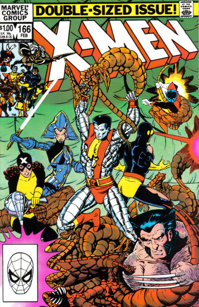 The Uncanny X-Men 1981 #166 Direct ed. - back issue