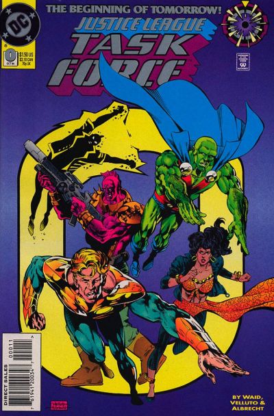 Justice League Task Force 1993 #0 Direct Sales - back issue - $2.00