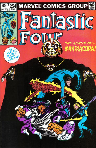 Fantastic Four 1961 #254 Direct ed. - back issue