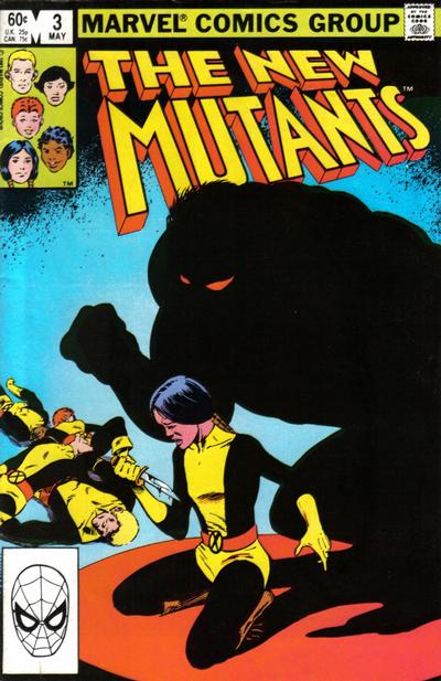 The New Mutants 1983 #3 Direct ed. - back issue - $10.00