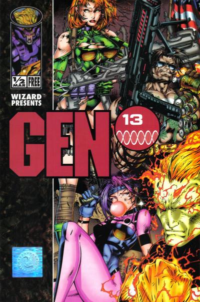 Wizard Presents: Gen 13 1994 #1/2 - back issue - $8.00