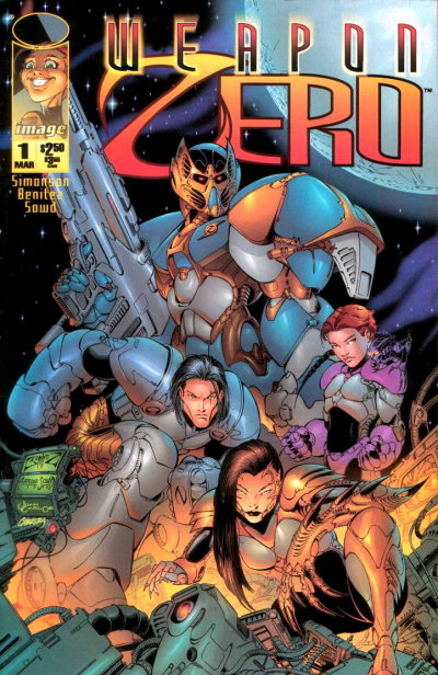 Weapon Zero 1996 #1 - back issue - $5.00