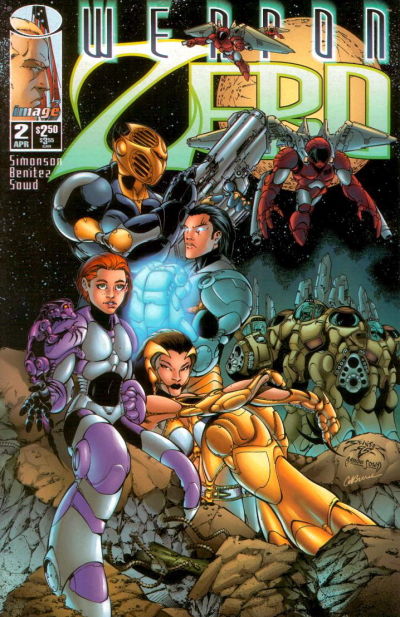 Weapon Zero 1996 #2 - back issue - $5.00