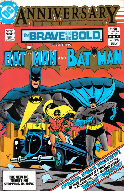 The Brave and the Bold 1955 #200 Direct ed. - back issue