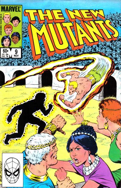 The New Mutants 1983 #9 Direct ed. - back issue - $6.00