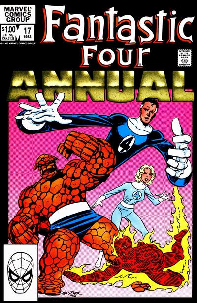 Fantastic Four Annual 1963 #17 Direct ed. - back issue - $4.00