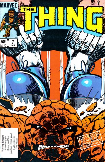 The Thing 1983 #7 Direct ed. - back issue - $3.00