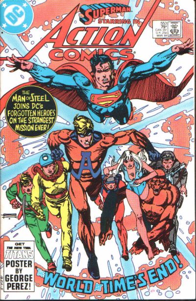 Action Comics 1938 #553 Direct ed. - back issue - $12.00