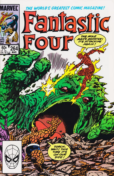 Fantastic Four 1961 #264 Direct ed. - back issue