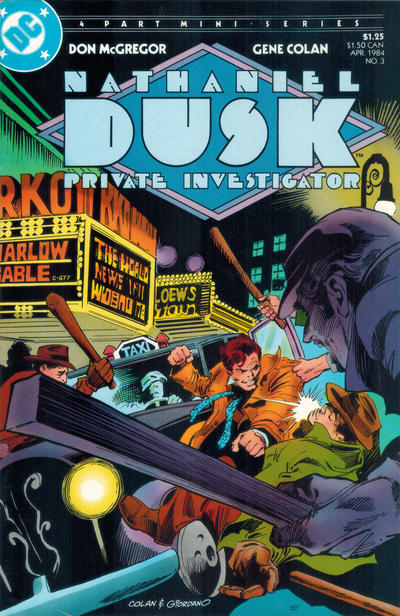 Nathaniel Dusk 1984 #3 - back issue