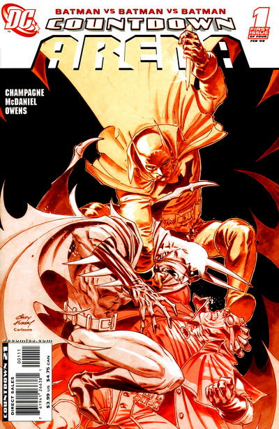 Countdown: Arena 2008 #1 Andy Kubert Cover - back issue - $3.00