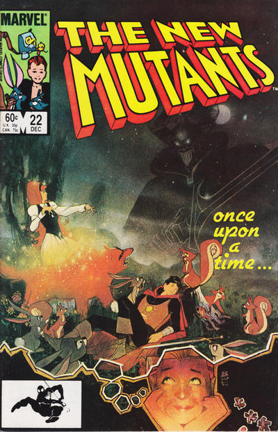 The New Mutants 1983 #22 Direct ed. - back issue - $3.00