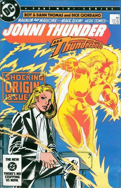 Jonni Thunder 1985 #1 Direct ed. - back issue - $2.00
