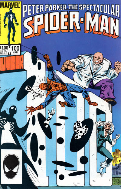 The Spectacular Spider-Man 1976 #100 Direct ed. - back issue