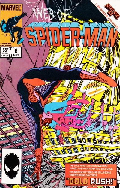 Web of Spider-Man 1985 #6 Direct ed. - back issue - $5.00