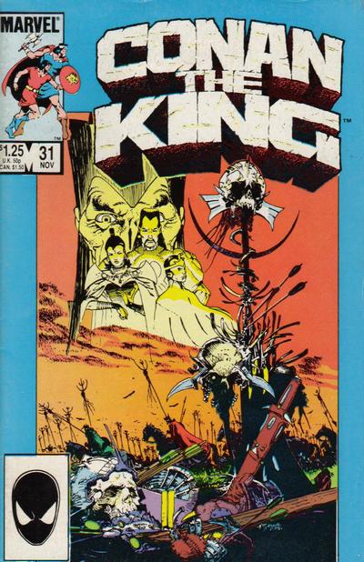Conan the King 1984 #31 Direct ed. - back issue - $3.00