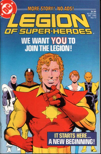 Legion of Super-Heroes 1984 #17 - back issue