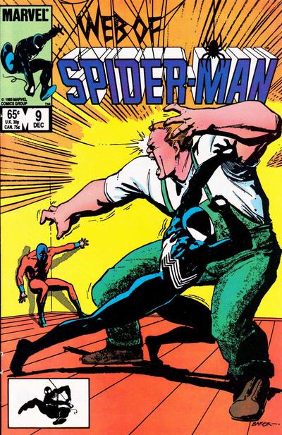 Web of Spider-Man 1985 #9 Direct ed. - back issue - $5.00