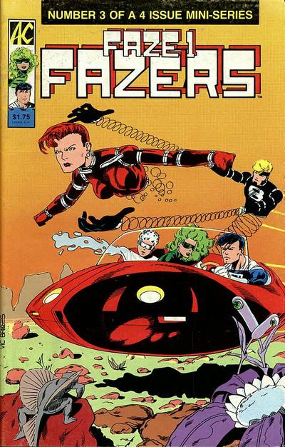 Faze One Fazers 1986 #3 - back issue - $4.00