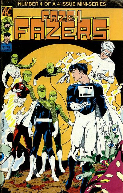 Faze One Fazers 1986 #4 - back issue - $4.00