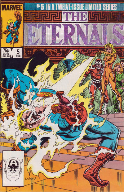 Eternals 1985 #5 Direct ed. - back issue - $5.00