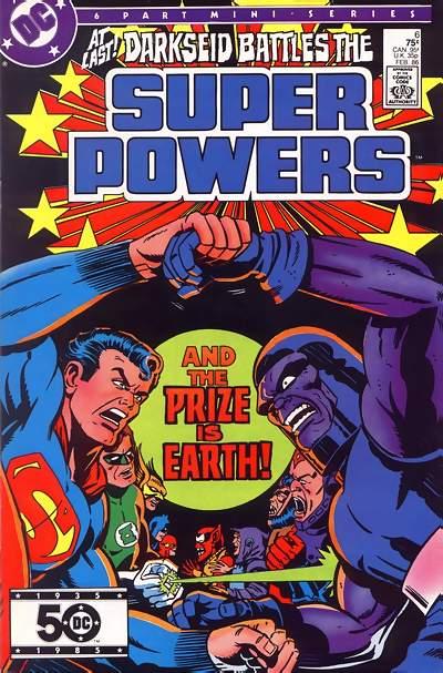 Super Powers 1985 #6 Direct ed. - back issue - $5.00