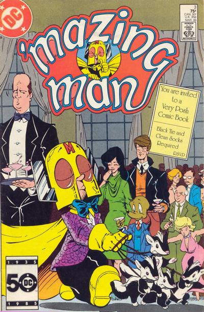 'Mazing Man 1986 #3 Direct ed. - back issue - $3.00