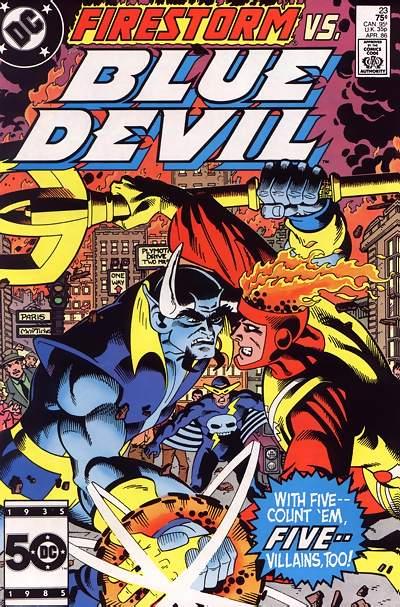 Blue Devil 1984 #23 Direct ed. - back issue - $2.00